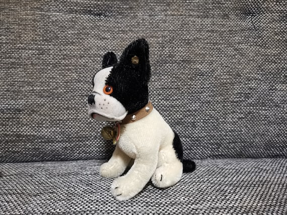 Vintage Animal Puppy Dog Steiff Vintage BULLY Boston Terrier