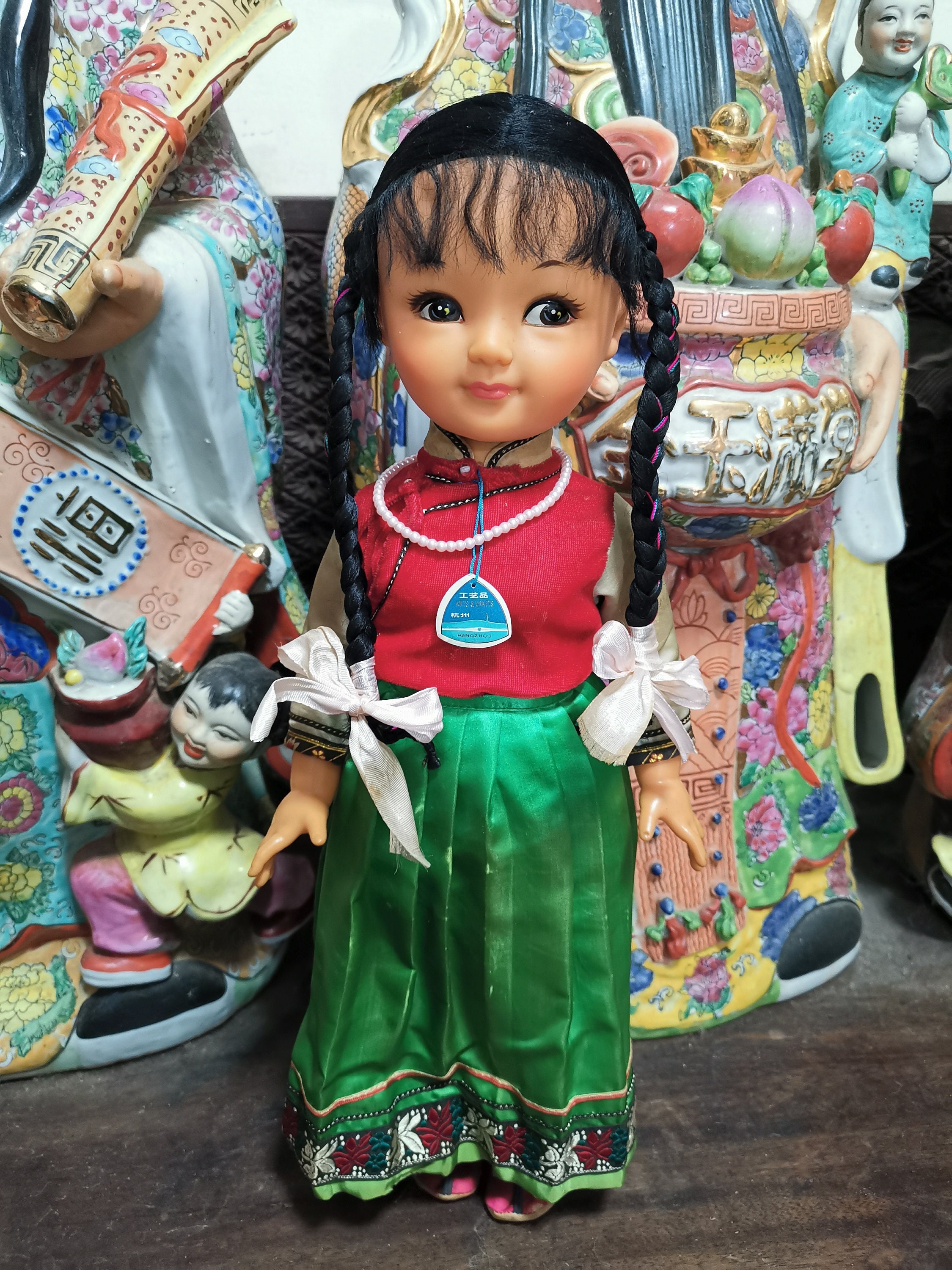 お値下げ❣️中国の古い器　動物いっぱい！可愛い　ドラゴン　ヴィンテージ お値下げ❣️中国の古い器 動物いっぱい！可愛い ドラゴン