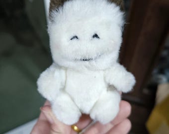 Vintage kawaii  super rare good morning spank plush doll keychain anime Japan