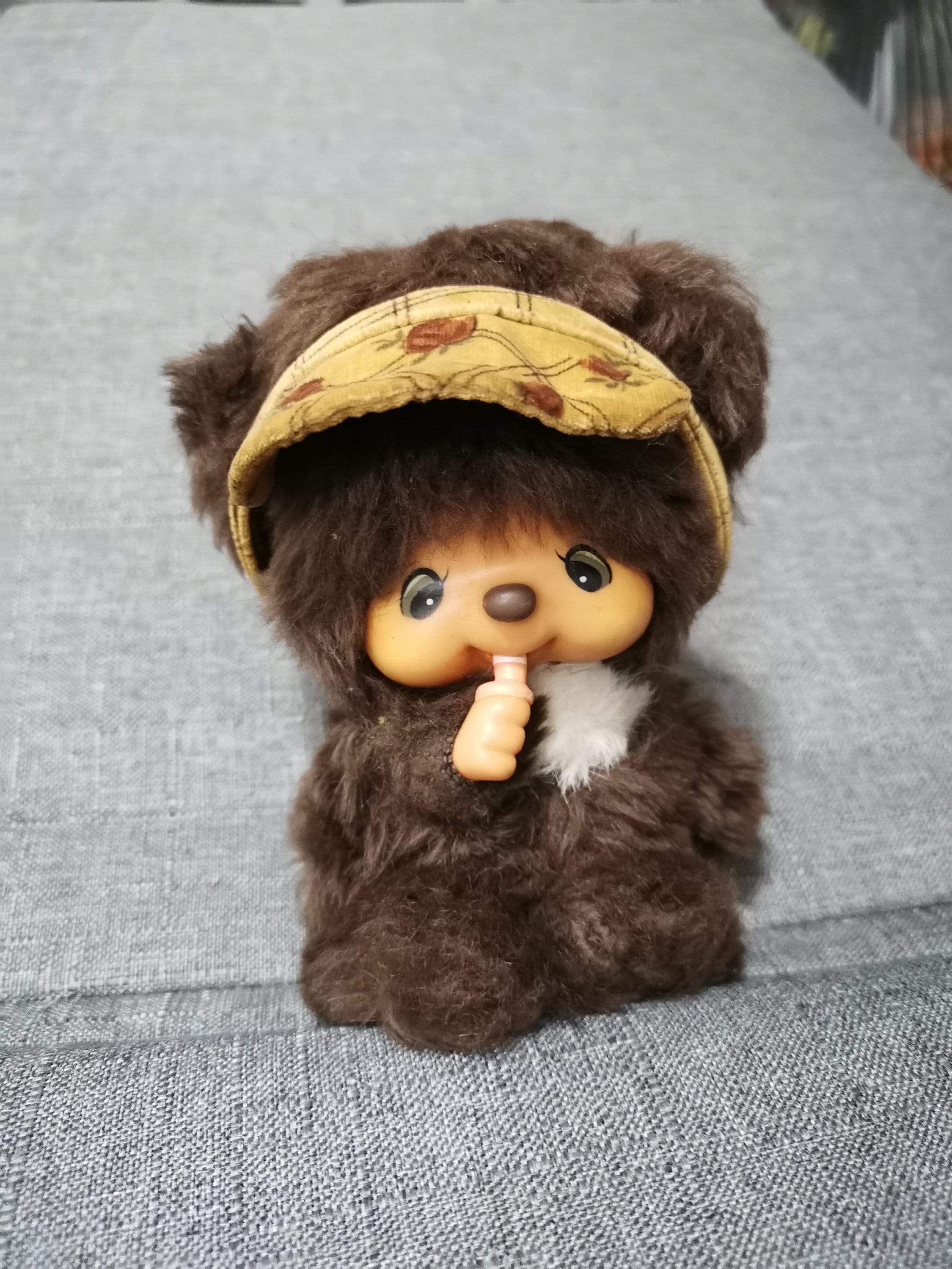 ヴィンテージ 日本のかわいいぬいぐるみ モンチッチ モンチッチ クマ 