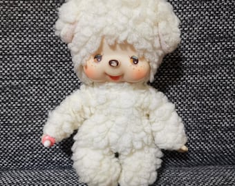 ヴィンテージ モンチッチ ホワイトシープ セキグチ 日本 - Etsy 日本