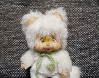 2011年発売 ネコ耳 モンチッチ パープル 1095 ヴィンテージ 動物