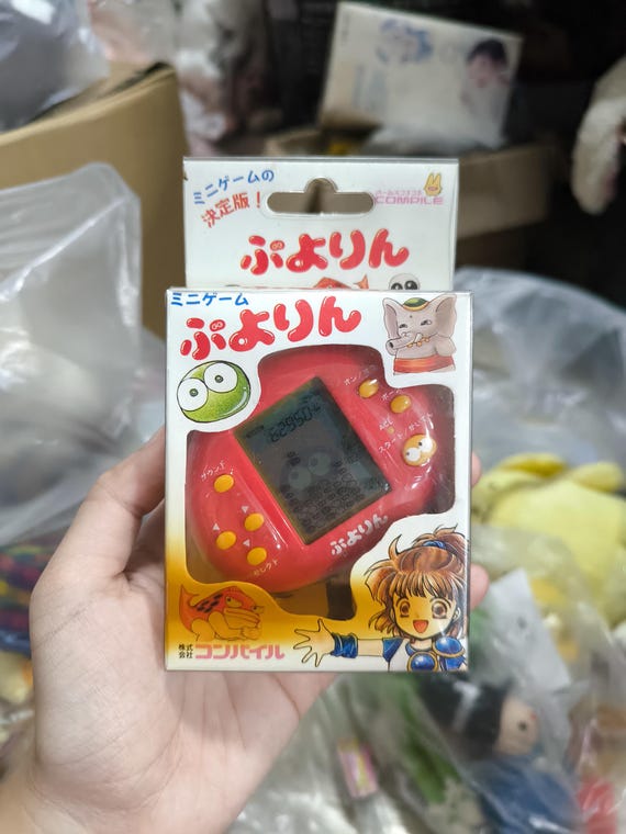 ミニゲーム ぷよりん ぷよぷよ 電子ゲーム コンパイル 液晶 3個