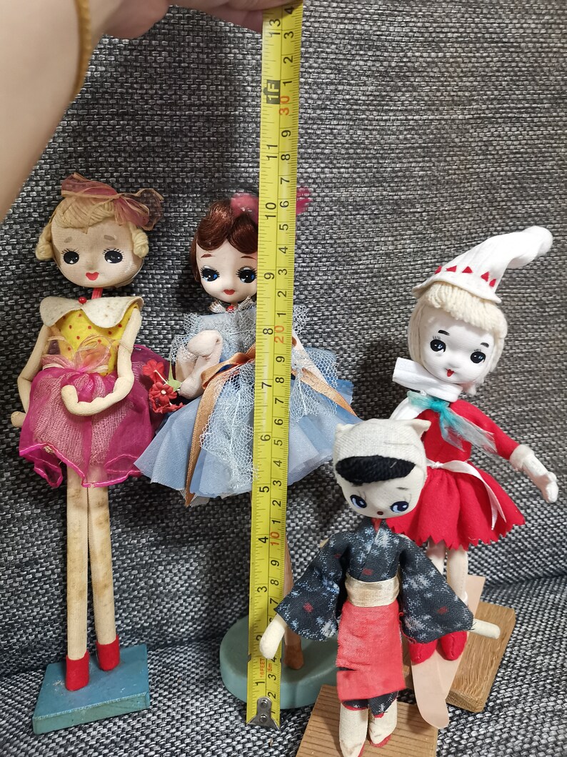 Vintage Japanese Pose Fashion Doll Kawaii Showa Big Eye Girl Etsy