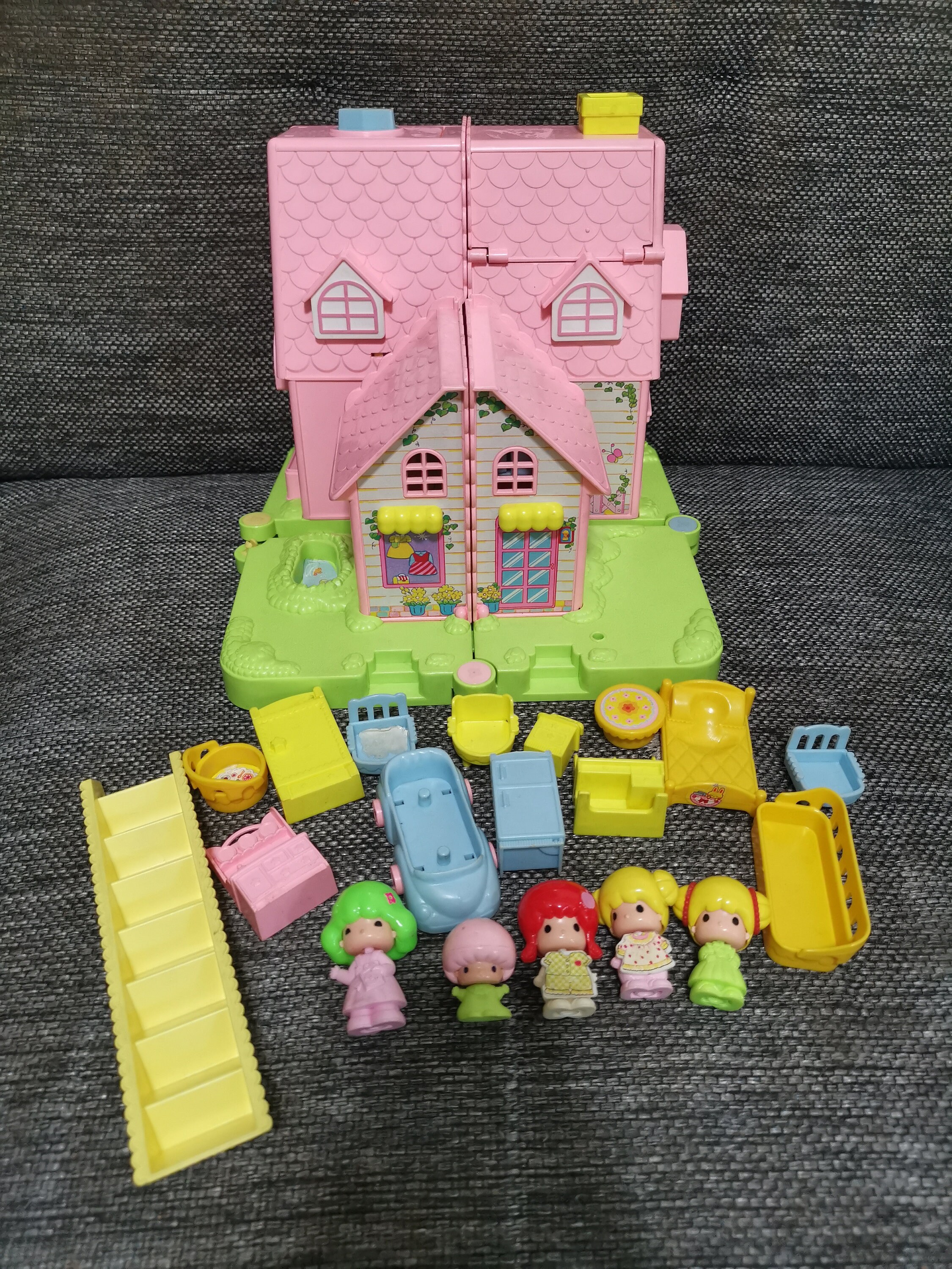 japanese toys おもちゃ Kanto Toys Tin Lithographed Windup No. 9137 “Pony Tail Doll