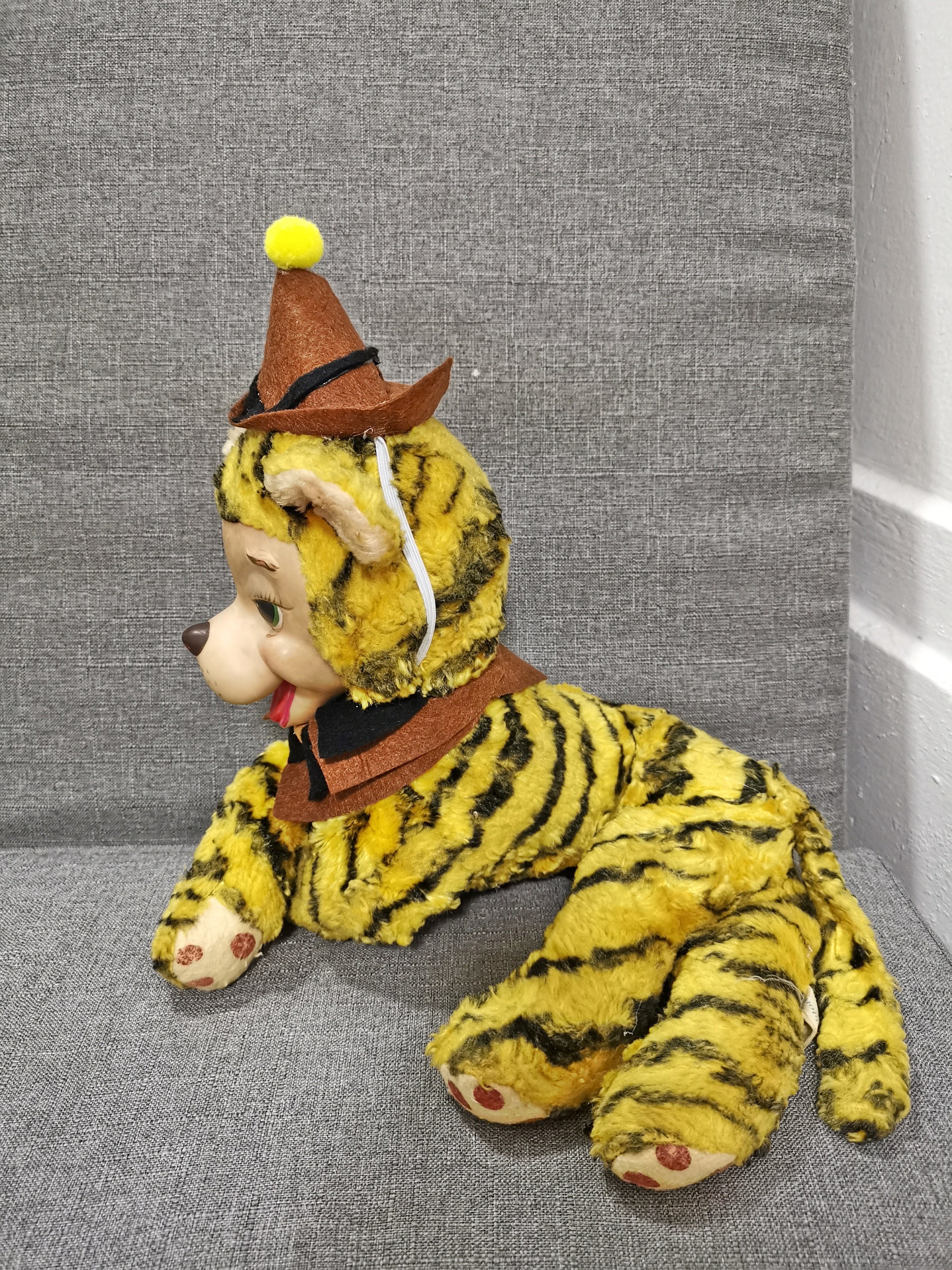 ヴィンテージ ラッシュトン ラバーフェイス タイガー ぬいぐるみ 13