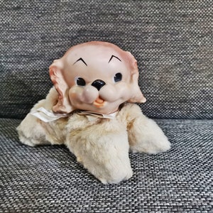 ぬいぐるみ Vintage Stuffed Toys Kinagani Shimaenaga Long-tailed Tit Plush Toy M Hokkaido