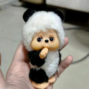 Monchhichi Panda - Etsy