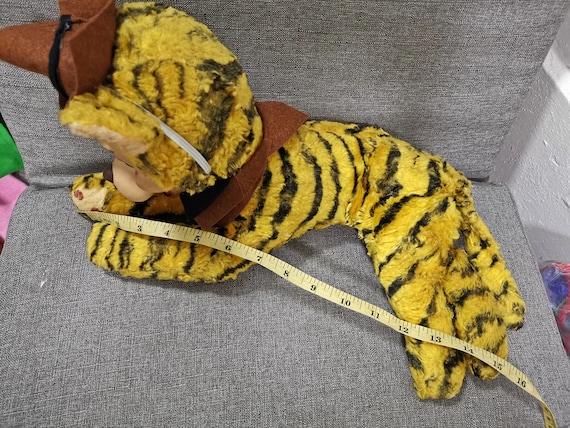 ヴィンテージ ラッシュトン ラバーフェイス タイガー ぬいぐるみ 13