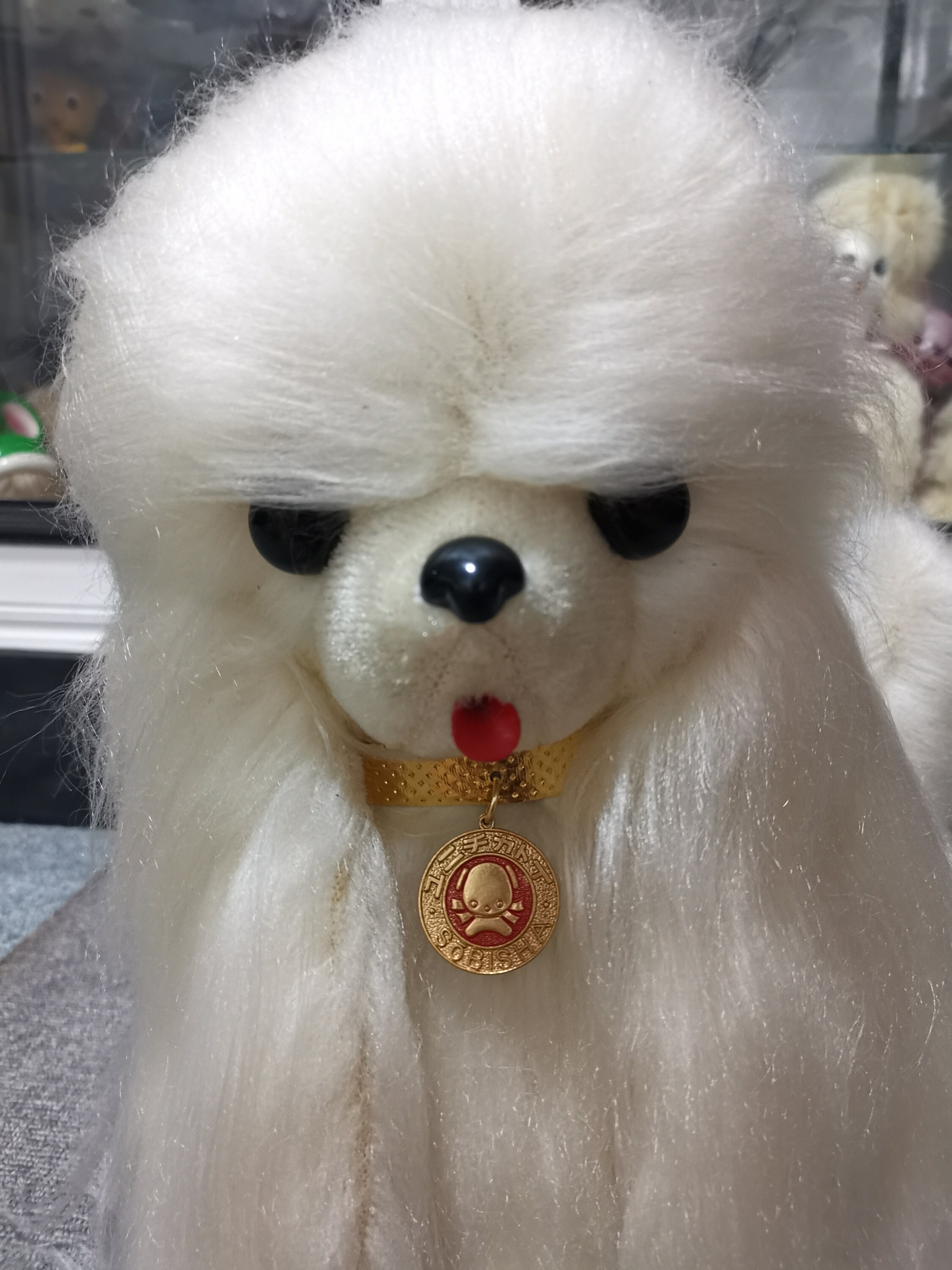* vintage dog ୨୧ * モコモコ ホワイトの プードルちゃん vintage dog ୨୧ * モコモコ ホワイトの プードルちゃん - メルカリ