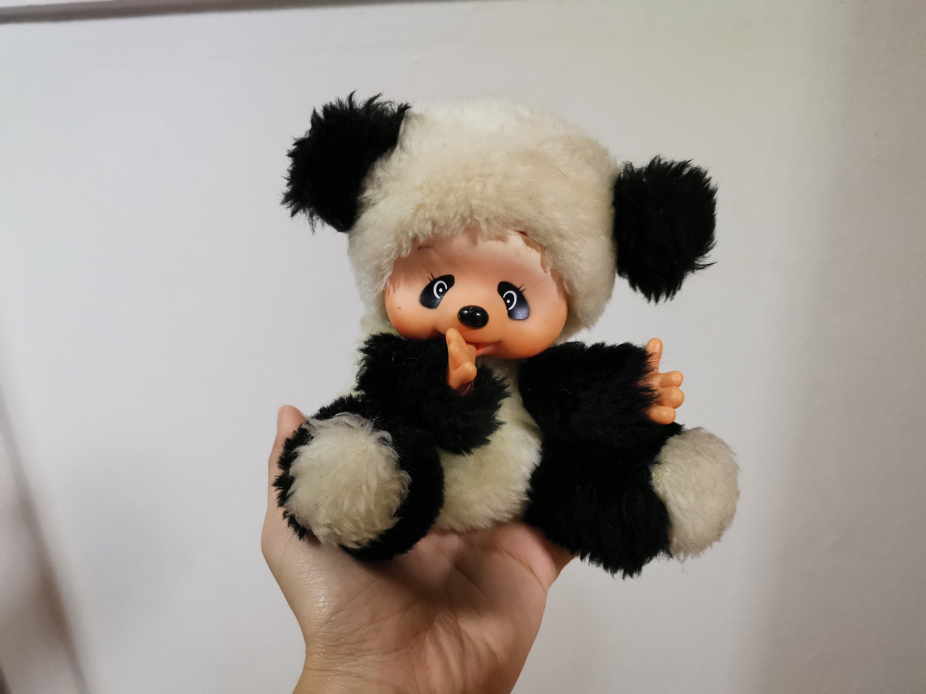 Monchhichi Sekiguchi Panda costume Animal Doll stuffed toy