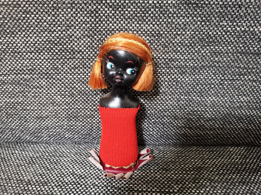 Vintage Sexy Lady Nude Girl Ceramic Kitsch Big Eye Black Sexy Etsy