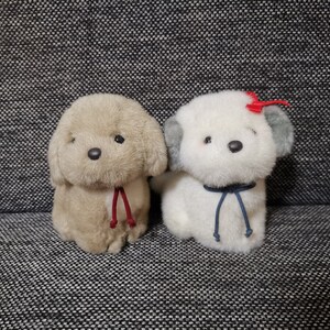 gefüllte Umekichi Welpen Hunde Plüsch-Puppe japanischer Pelzhund Tier Plüsch
