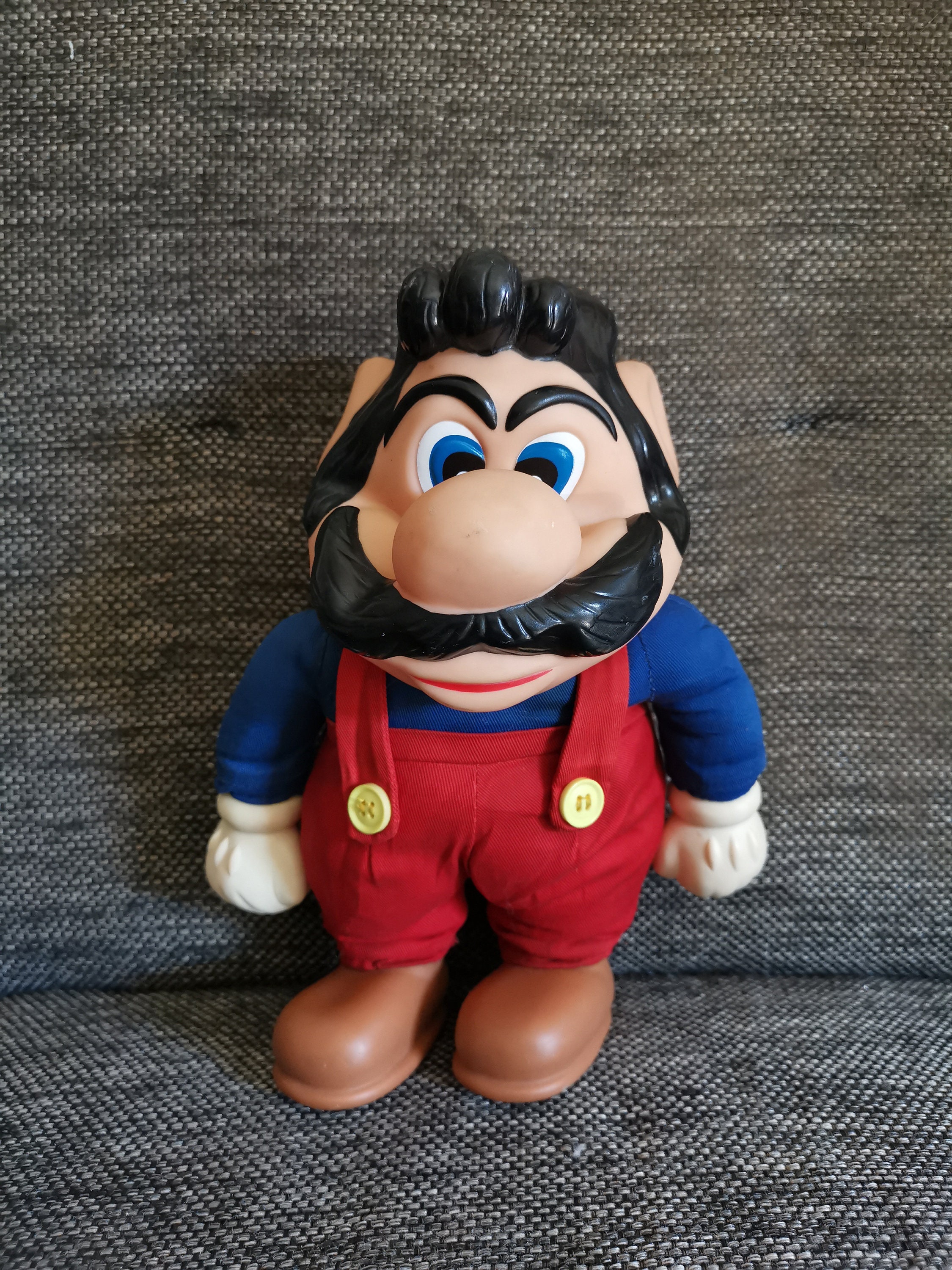 Faccia in gomma vintage 1989 Applausi Nintendo Super Mario Bros Mario  Figure giocattoli per bambole -  Italia