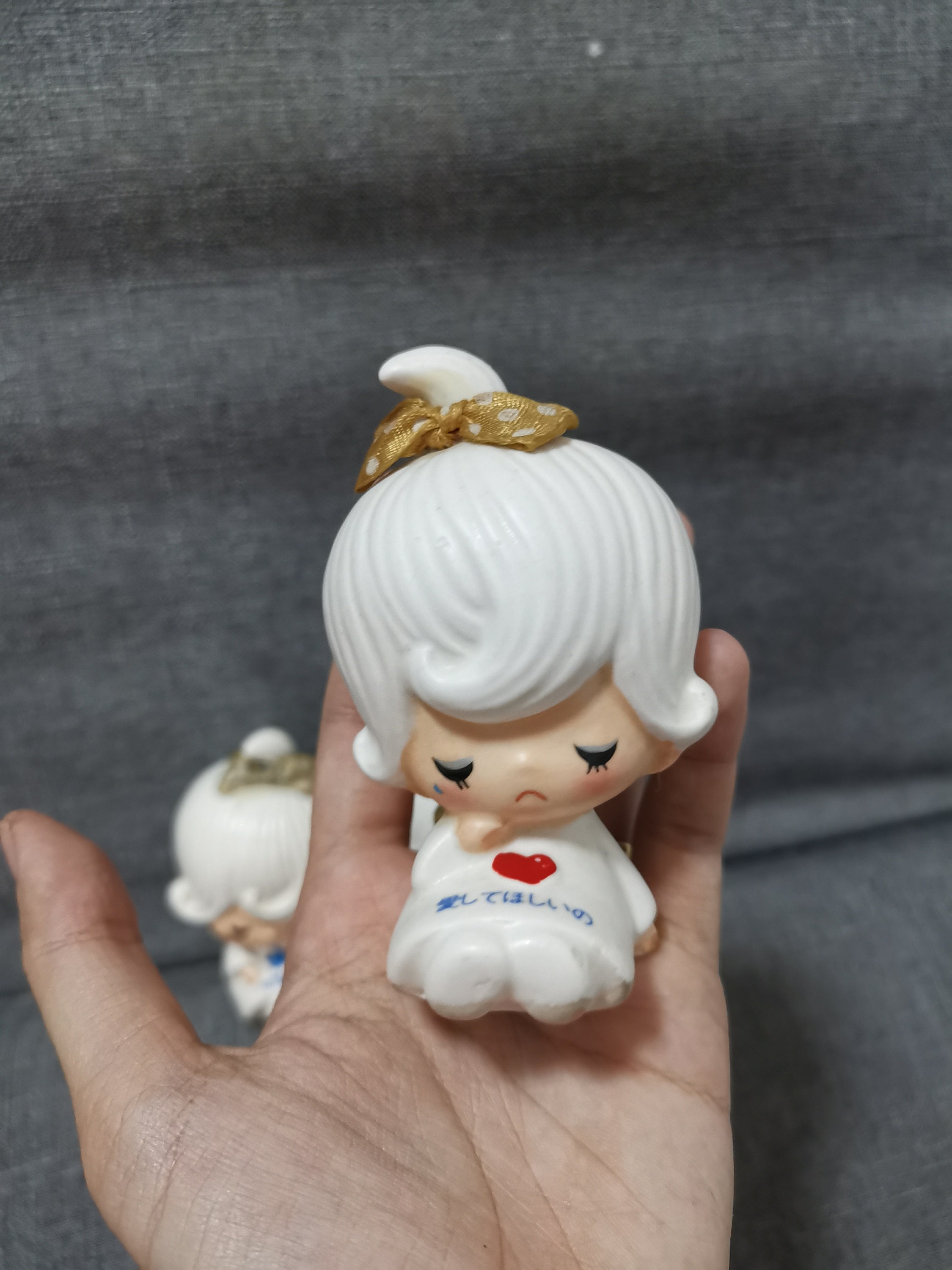 ヴィンテージ 日本のキッチュ セラミック 内藤ルネ リトル ホワイト 大きな目の天使 女の子の妖精 日本ロット 内藤ルネジャパン - Etsy 日本