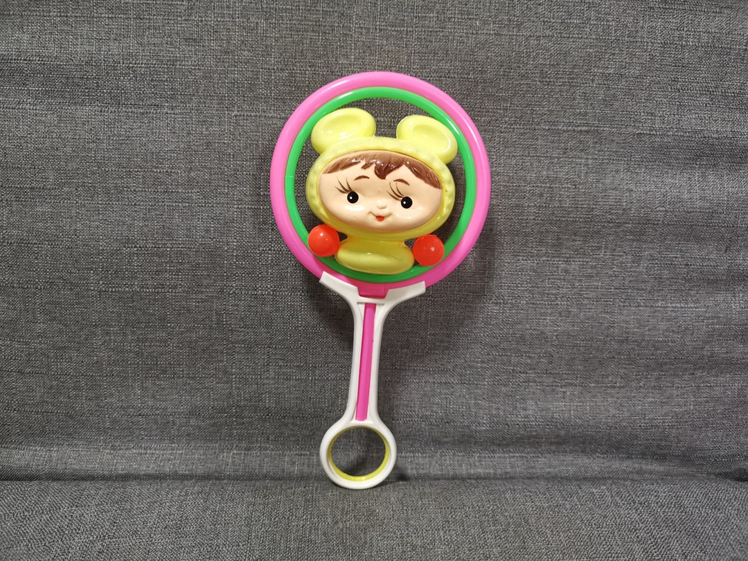 Vintage Cute Japanese Baby Toys Retro Kawaii Showa Celluloid Big Eye ...