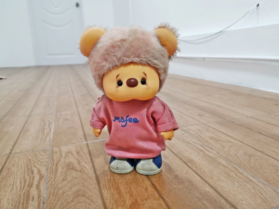 Vintage Japanese Baby Toys Kawaii Rubber Monchhichi Rose Etsy