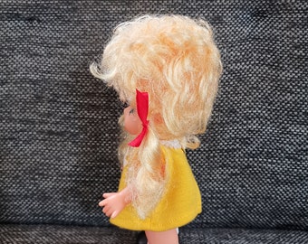 Vintage Japanese Baby Girl Doll Toys Kawaii Showa Rubber Big