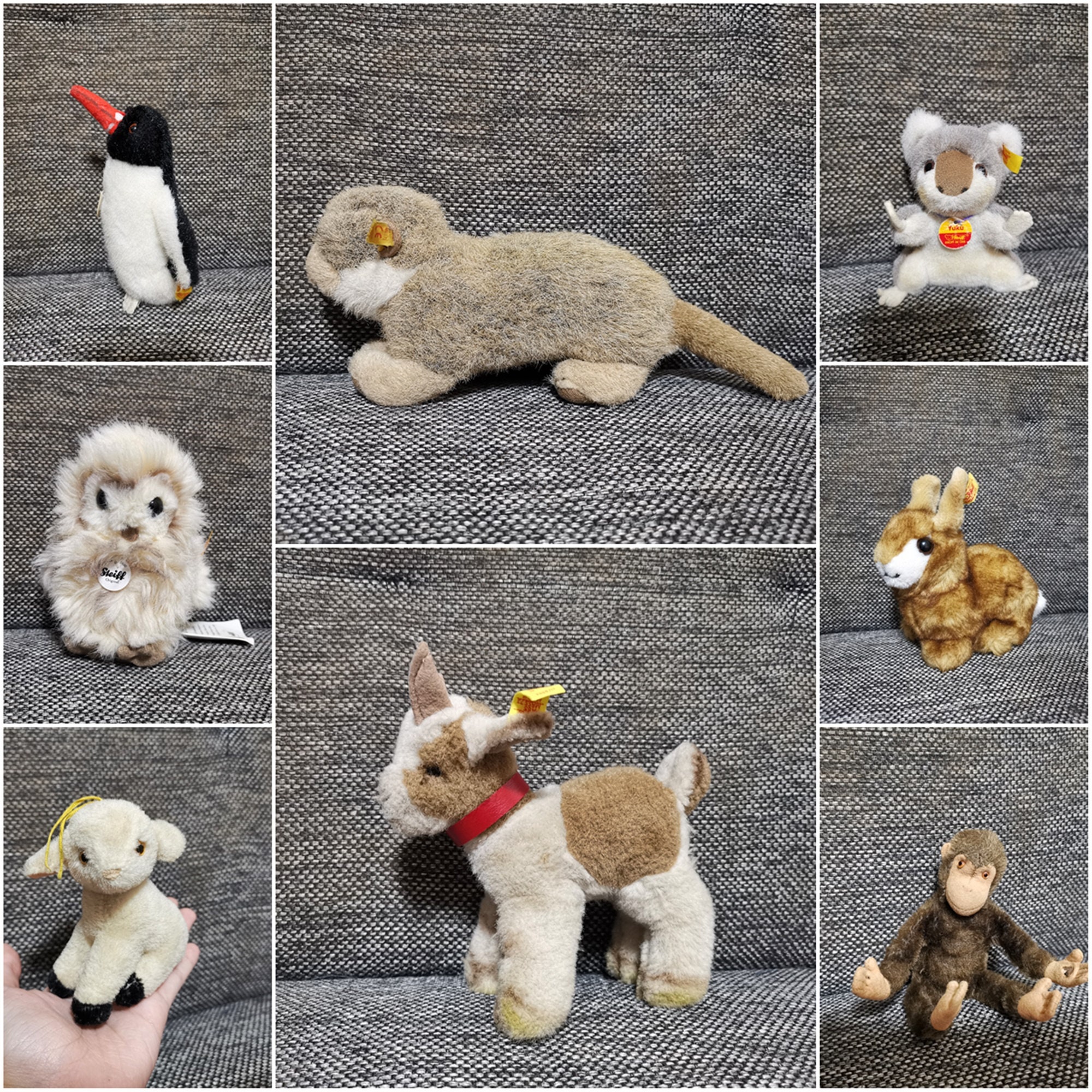 シュタイフアニマル　「オセロット」 Steiff Otter - Etsy