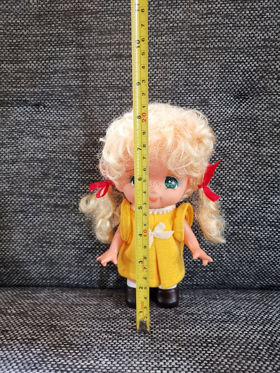 Vintage Japanese Baby Girl Doll Toys Kawaii Showa Rubber Big