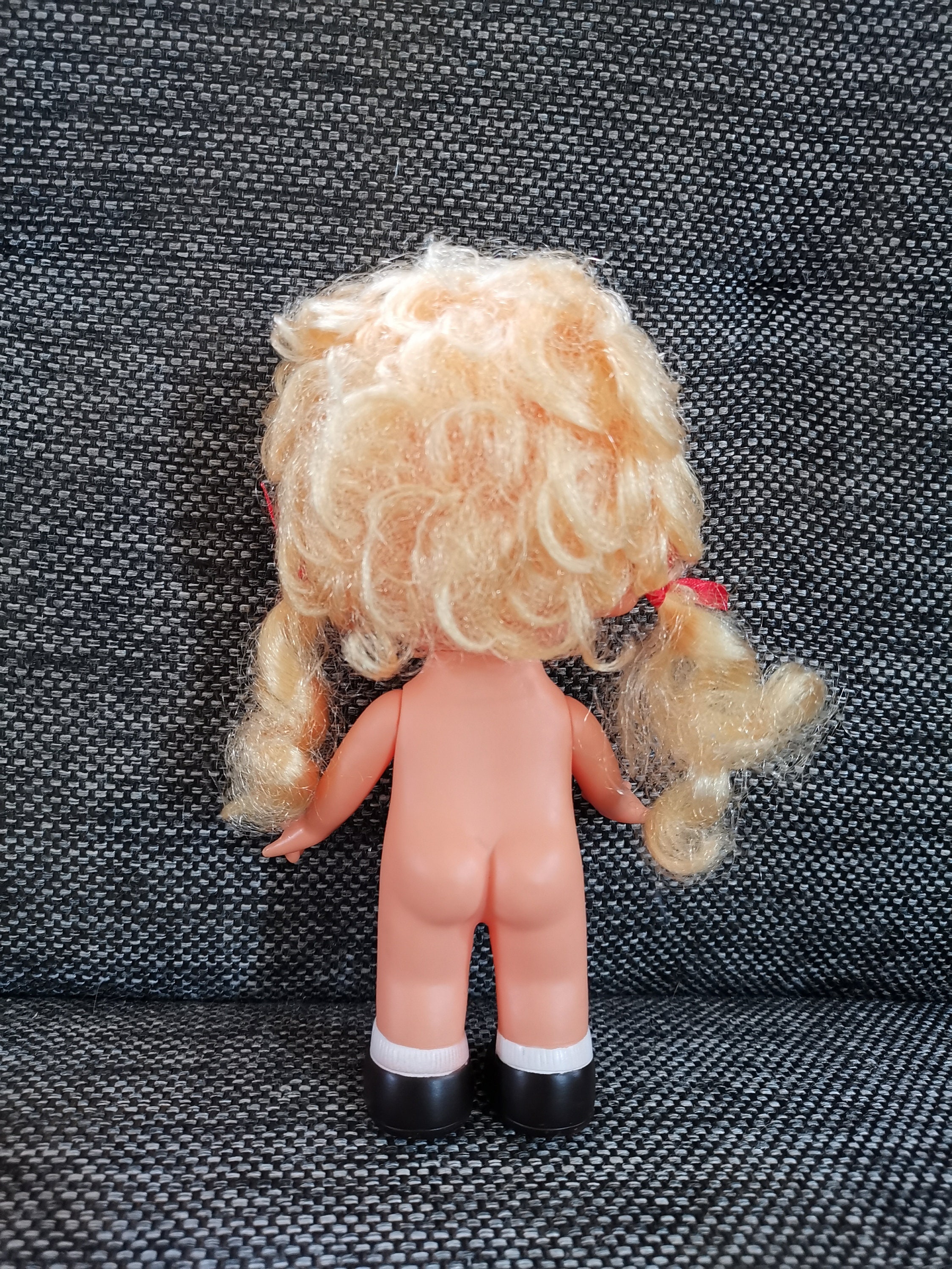 * vintage figure ୨୧ * 可愛い可愛い バンビちゃん Vintage Pink Monchhichi Bunny: 1970s Sekiguchi Plush Toy