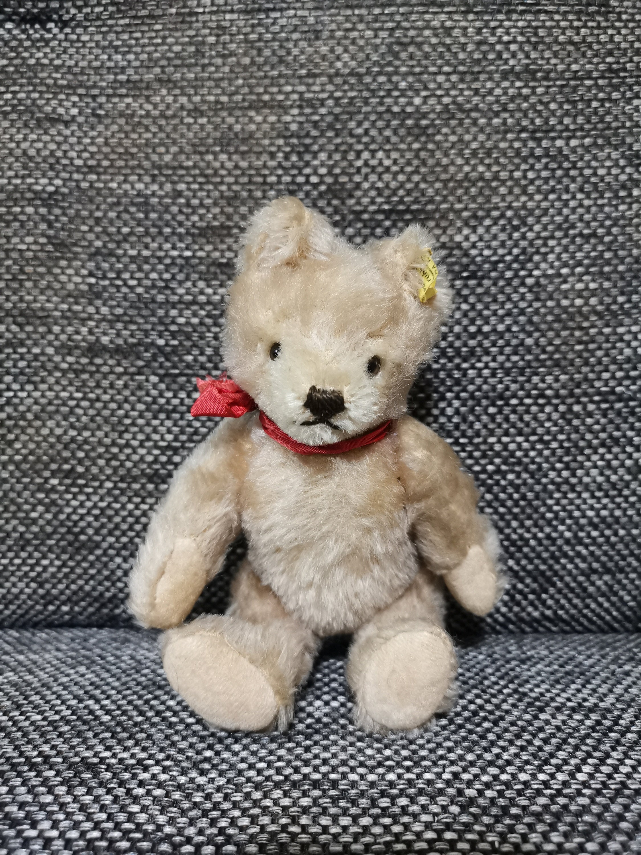 ヴィンテージ ぬいぐるみ シュタイフ テディベア モヘア ドイツ製