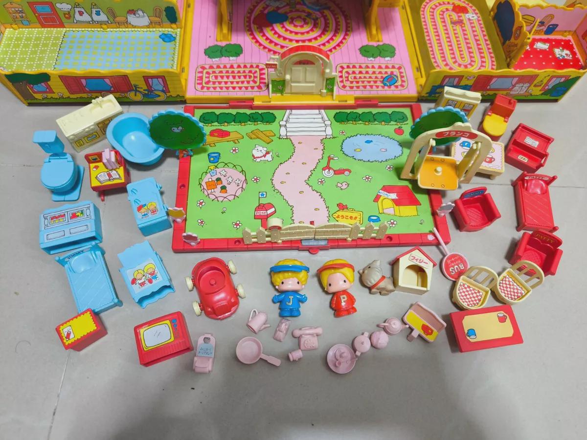 PATTY & JIMMY おもちゃハウス Vintage Takara Patty and Jimmy House Takara Furry Families Sanrio