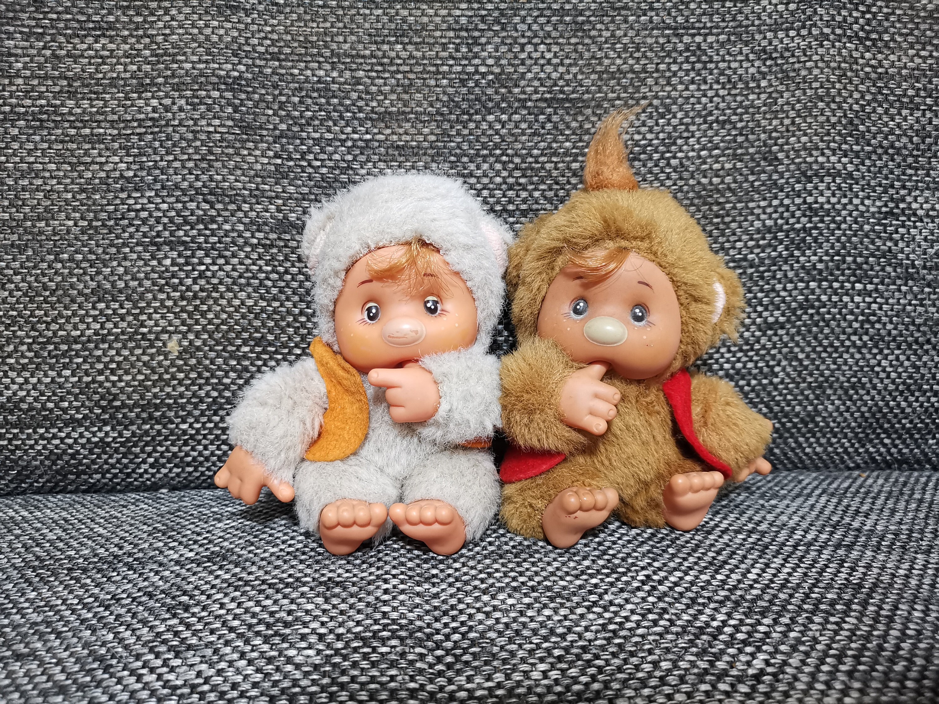 Vintage Japanese Toys Stuffed Animal Baby Doll Monchhichi Rose Bon