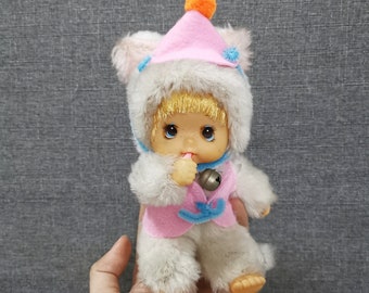 ヴィンテージ 1979年 ニャミー・ワシノ 猫ぬいぐるみ 関口製 指