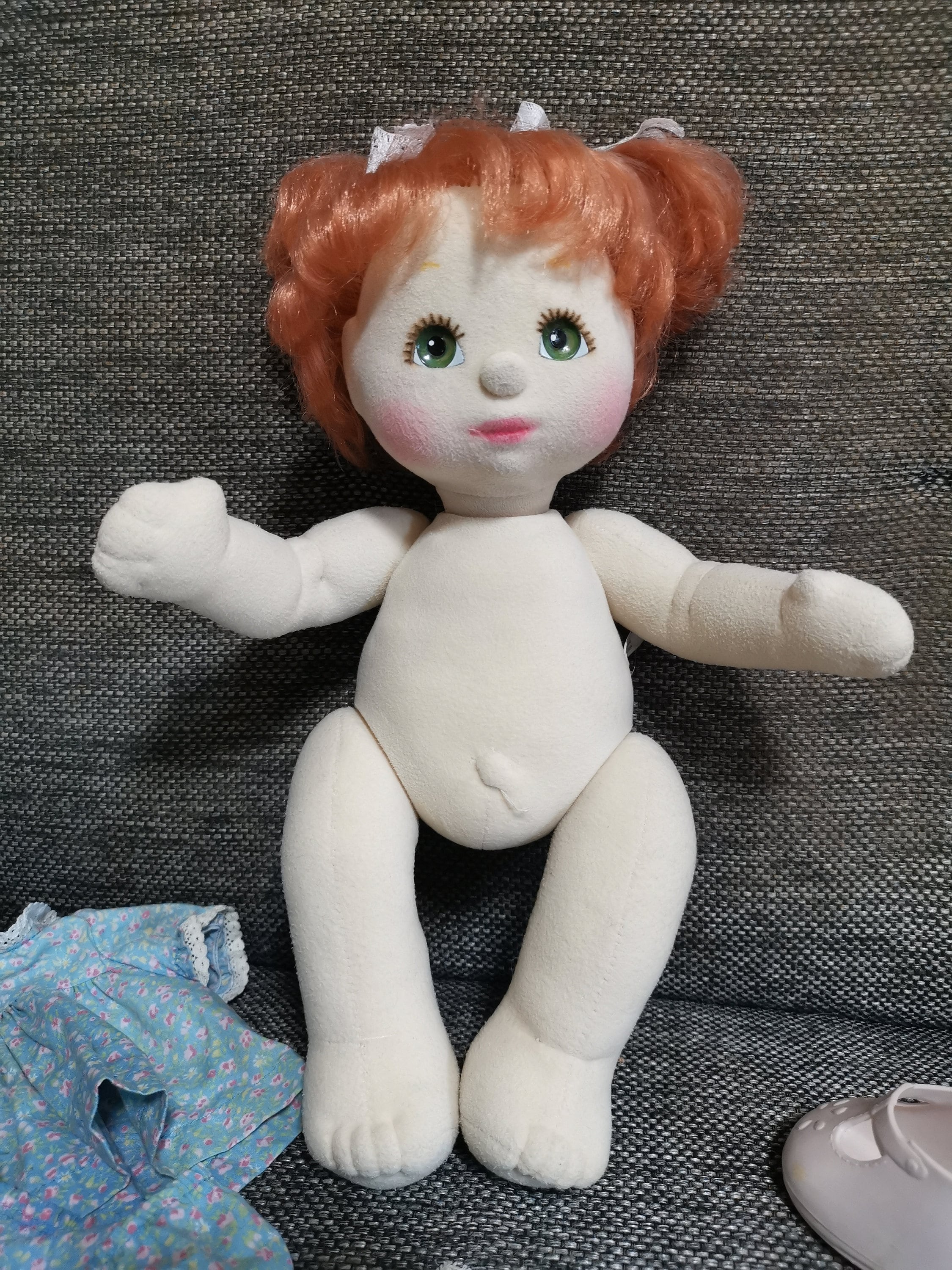 POUPÉE MY CHILD mon enfant Mattel très longs cheveux