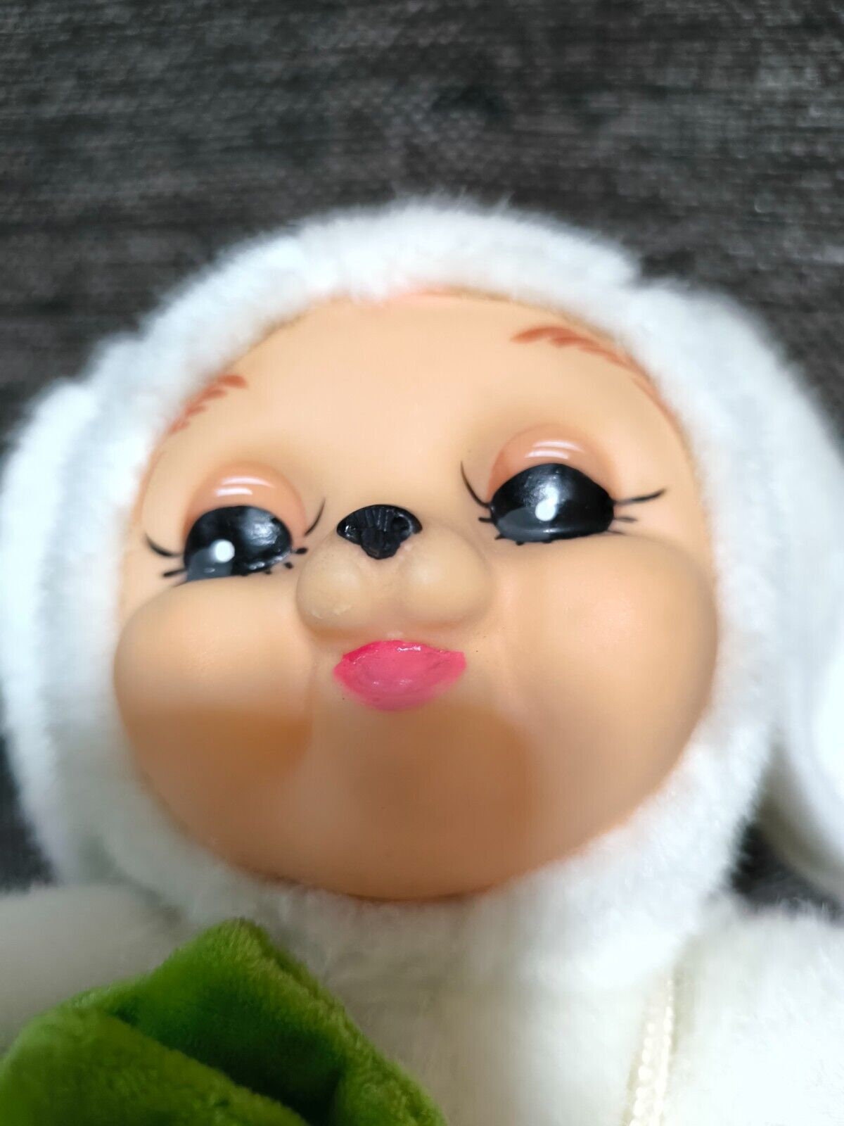 Vintage Stuffed Animals Rubber Face Bunny Doll Plush - Etsy