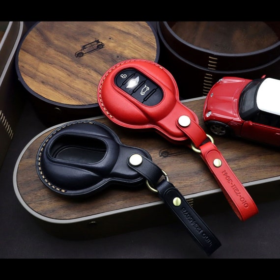 Mini Cooper Autoschlüssel-Fob-Abdeckung, handgemachter Mini Cooper