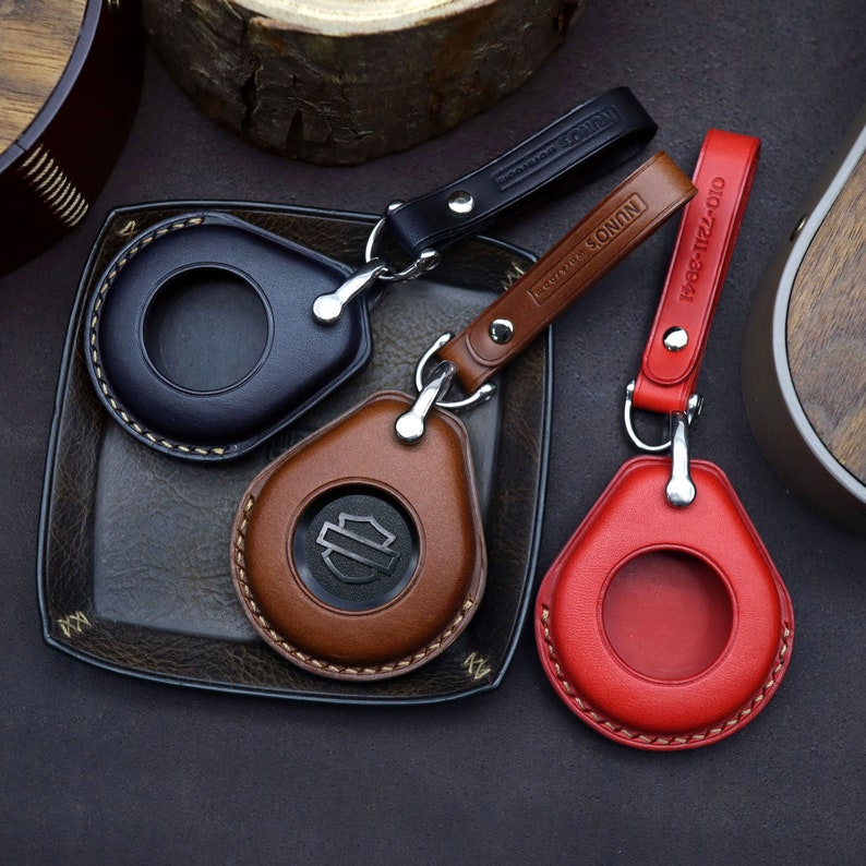HarleyDavidson key chain Smart Key Leather Case Key Fob Etsy