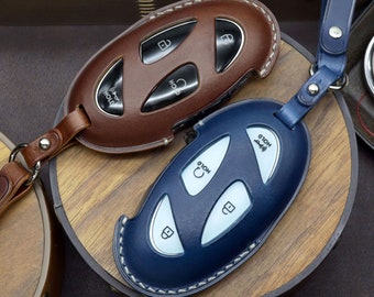 Porte-clés Hyundai, étui pour clés intelligentes, ioniq6, Grandeur GN7, Santa Fe, Avante, KONA, autre modèle de même forme