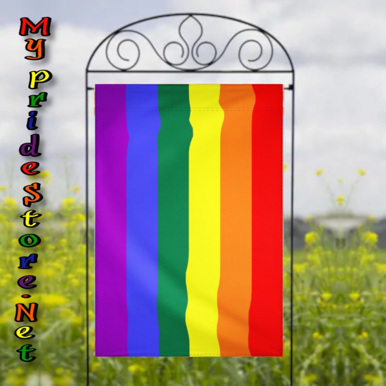 Rainbow Garden Flag