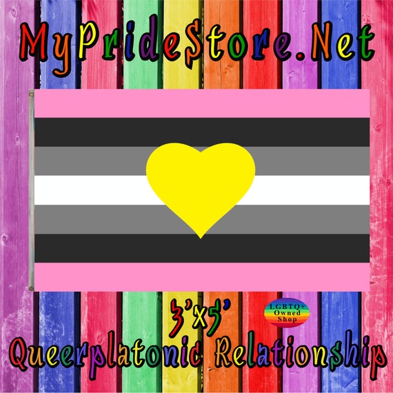 Queerplatonic Relationship Flag Quasiplatonic Relationship | Etsy