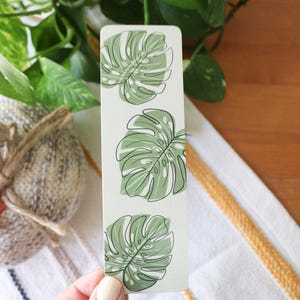 Monstera Bookmark