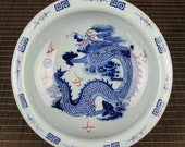 Chinese antique Qing dynasty Kangxi style kiln change red glaze blue and white porcelain pot,brushwasher,Ornament,ceramic vintage collection
