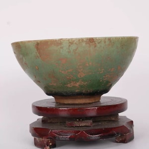 中国のアンティーク陶器の壺 元朝の青と白の磁器の瓶 手描きの