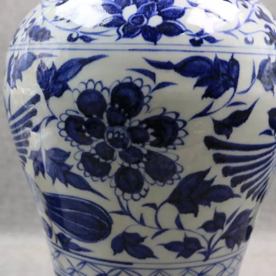 中国美術 青磁梅瓶 花瓶 高麗青磁 象嵌 雲鶴紋 梅瓶 29cm 花瓶 壺 美品 - メルカリ