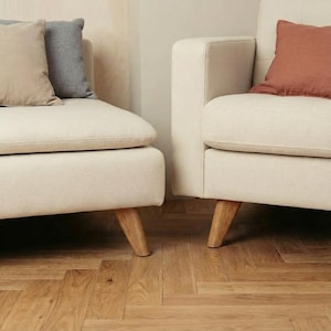 Modern Furniture Legs Wooden - 10, 15, 20, 25 cm tall