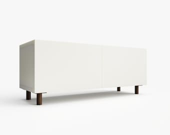 Ikea Cabinet Base Universal Wood - base for ikea cabinet - furniture feet for cupboard -universal feet oak - solid wood
