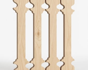 Victorian Flat Baluster - Made in Sweden No.28
