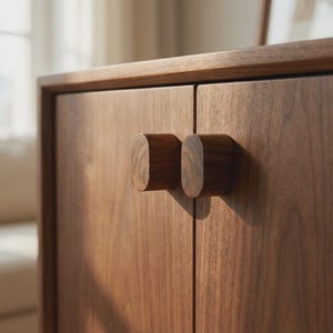 Ovale knop: modern handvat voor kast en meubel