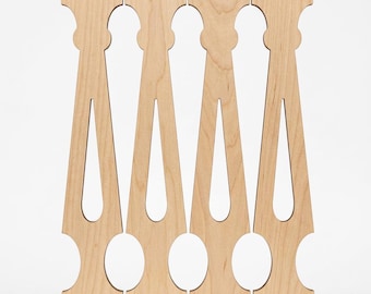 Unique Flat Baluster - Made in Sweden No.38