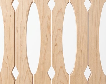 Elegant Flat Baluster - Made in Sweden No.38