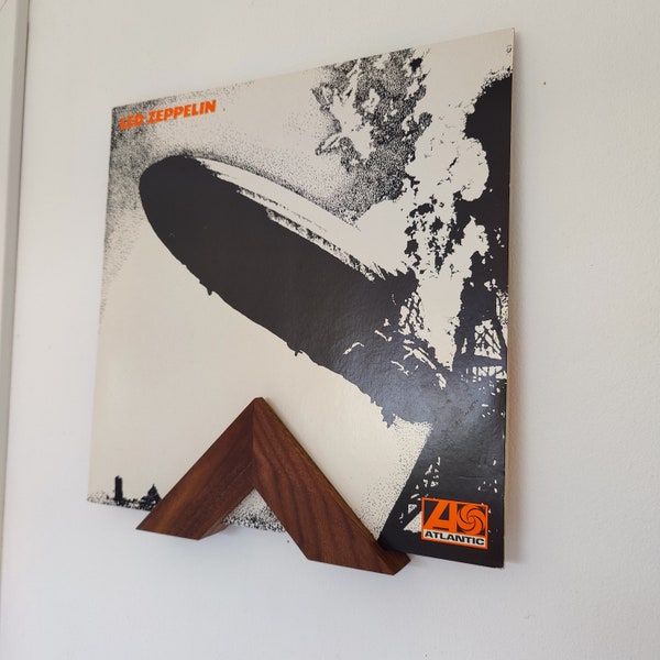 Vinyl Records Shelf - Vinyl Frame - Wall Mounted record - Now Spinning - Record Display - LP Mount - single or double