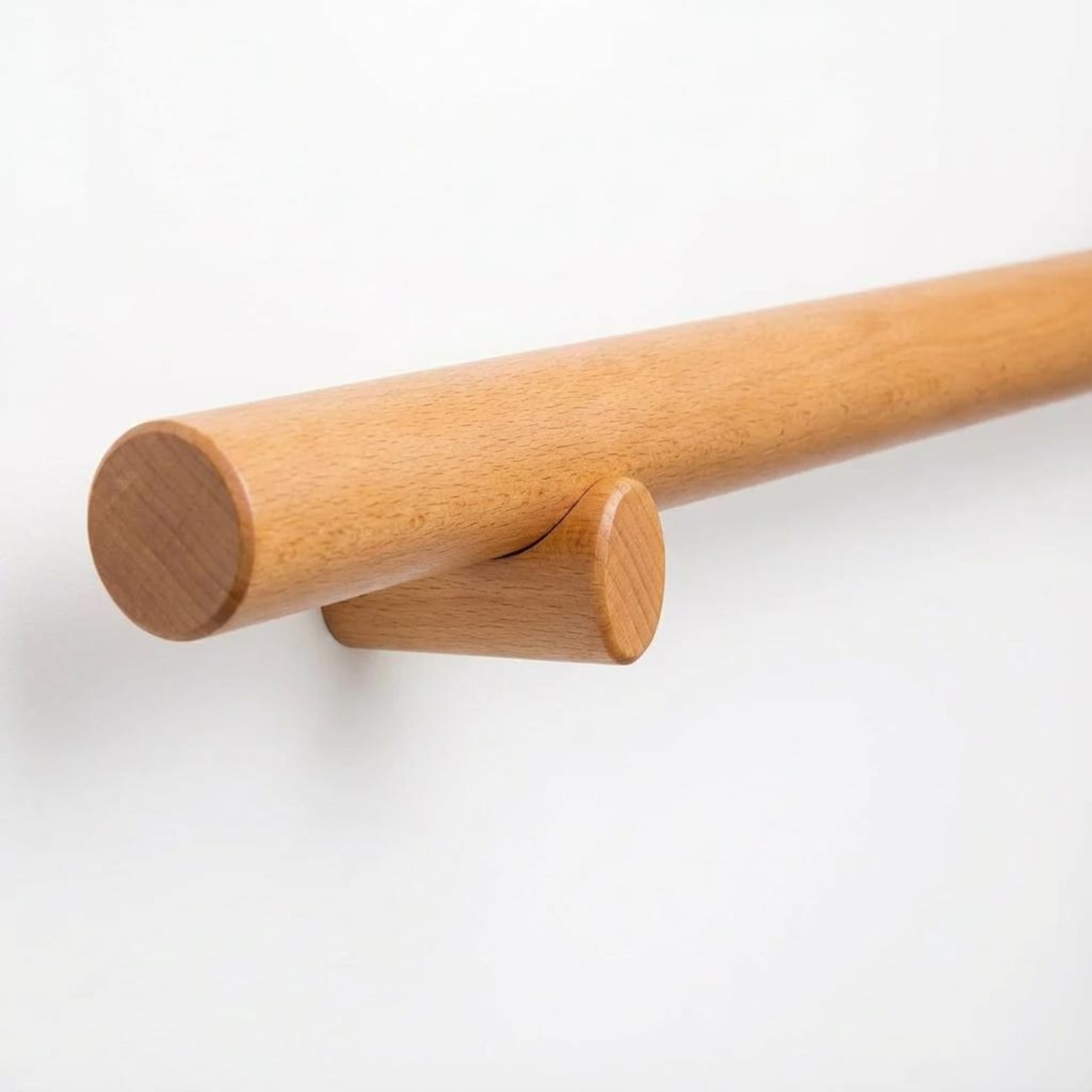 Solid Walnut Railing Handrail in Solid Wood - Oak Handrail - Walnut Railing - Beech Rail ...