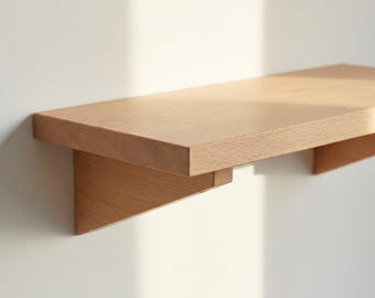 Beech Shelf - Untreated beech shelving - Made in Sweden