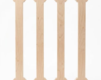Profiled Flat Baluster - Made in Sweden No.38